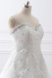 Abito da sposa a linea Naturale Applique collo Sweetheart Allacciato - Pagina 4