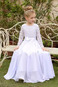 Abito cerimonia bambina Eleganti decorato Non Specificato Senza Maniche in pizzo - Pagina 1