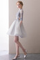 Abito da cocktail Tulle Naturale Eleganti al ginocchio a linea Non Specificato - Pagina 3