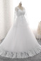 Abito da sposa Tulle Mezza Coperta Chiesa Queen Anne Festoni Illusione maniche - Pagina 2