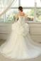 Abiti da sposa pickups senza spalline Organza ambra Naturale A-Line - Pagina 2