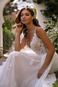 Abito da sposa Applique Naturale Tulle all'aperto Schiena Nuda Eleganti - Pagina 3