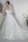 Abito da sposa Tulle Cuore A-Line Gonna lunga Primavera Formale - Pagina 3