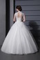 Abito da sposa inobtrusive Cappellini Lungo Alta Coperta Ball Gown - Pagina 5