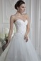 Abito da sposa Tulle Cuore A-Line Gonna lunga Primavera Formale - Pagina 4