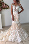 Abito da sposa Sirena Naturale Romantici All Aperto Bateau Tipo standard - Pagina 1