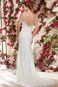 Abito da sposa Pizzo Primavera Cinghia Applique completo Tubino - Pagina 2