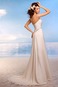 Abito da sposa Gonna lunga Spiaggia Chiffon a linea Senza Maniche - Pagina 2