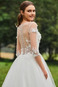 Abito da sposa Inverno Bateau trendiness all'aperto A-Line Naturale - Pagina 6