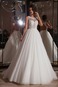 Abito da sposa Formale Bateau Lungo Senza Maniche Ball Gown Tulle - Pagina 1