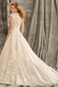 Abito da sposa Pizzo Lungo A-Line Maniche Corte Naturale All Aperto - Pagina 2