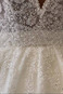 Abito da sposa Formale Applique Chiesa Scollo a v V Tulle Naturale - Pagina 5