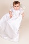 Abito cerimonia bambina Pudica Maniche Corte Alta Coperta A Terra Applique - Pagina 2