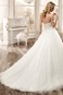 Abito da sposa Queen Anne Tulle Maniche Corte Ball Gown Gilet Lungo - Pagina 2