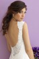 Abito da sposa Sirena Applique Scollo a v V Pizzo francese tradizionali - Pagina 4