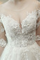 Abito da sposa Pizzo Corpo a pera Scollo a v V Mezze Maniche T-Shirt - Pagina 3