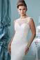 Abito da sposa Sirena sarsenet Applique Shiena Sheer Naturale Bateau - Pagina 3