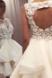 Abito da sposa Naturale Profondo scollo a v Applique Non Specificato - Pagina 1