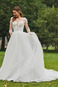 Abito da sposa Inverno Bateau trendiness all'aperto A-Line Naturale - Pagina 4