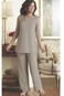 Abito mamma sposa Maniche a 3/4 Alle Caviglie Vintage Primavera Alta Coperta - Pagina 2