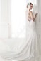 Abito da sposa all'aperto Applique Naturale Shiena Sheer V-Scollo - Pagina 2