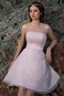 Abito da sposa Pizzo Senza Maniche Mezza Coperta Casuale Estate Ball Gown - Pagina 4