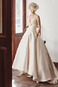 Abito da sposa All Aperto Super Satin Anello A-Line Allacciato Naturale - Pagina 1