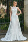 Abito da sposa A-Line trendiness Senza Maniche Applique decorato Pizzo - Pagina 1