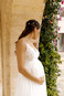 Abito da sposa Eleganti Chiffon unbacked Cinghia Lungo Profondo scollo a v - Pagina 5