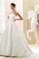 Abito da sposa Pizzo Primavera Senza Maniche unbacked Applique Ball Gown - Pagina 1