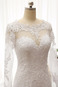 Abito da sposa Pizzo Pizzo Overlay Quanto Breve treno sirena completo - Pagina 5