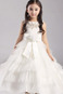 Abito cerimonia bambina Alle Caviglie decorato Puffy Tipo standard tessuto - Pagina 3