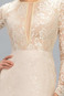 Abito da sera Pizzo Cerniera Eleganti Quanto Maniche Lunghe Corpo a pera - Pagina 4