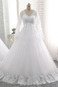 Abito da sposa Tulle Mezza Coperta Chiesa Queen Anne Festoni Illusione maniche - Pagina 1