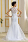 Abito da sposa Primavera Bassa Pizzo Overlay all'aperto decorato Super Satin - Pagina 3