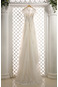 Abito da sposa Maniche Corte T luce Tulle Pizzo Overlay Naturale Chiesa - Pagina 4