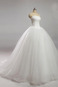 Abito da sposa Eleganti senza spalline A-Line in pizzo Pizzo francese - Pagina 3