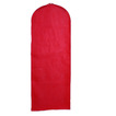 Matrimonio vestito parapolvere rosso solido antipolvere copertura parapolvere