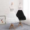 Sottogonna in chiffon sposa nero, crinolina lunga da, cosplay prom dress chiffon underskirt, gonna gonfia, Lolita midi skirt