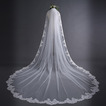 3M velo di pizzo semplice velo da sposa velo da sposa coda lunga