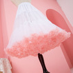 Sottogonne in tulle rosa, gonna tutu ragazza, gonna corta da festa, sottoveste cos, gonna corta in tulle 60 cm