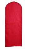 Matrimonio vestito parapolvere rosso solido antipolvere copertura parapolvere