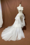 strascico da sposa rimovibile gonna da sposa strascico da sposa staccabile sopragonna da sposa strascico in tulle