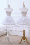Gonna a gabbia per donna, sottoveste in chiffon, sottoveste laterale, abito corto Lolita sottoveste balletto 60 cm