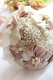 Tema wedding bouquet da sposa bouquet nastro creativo mano