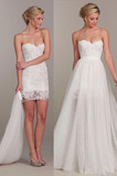 Abito da sposa Applique Cuore Lungo Naturale unbacked trendiness