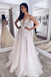 Abito da sposa Cerniera tessuto Estate Lungo Semplici A-Line