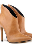 Stivali a punta stiletto autunno e inverno scarpe corte scarpe da donna nude singole scarpe martin boots