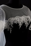 Scialle da sposa con scialle in tulle con mantello in pizzo