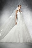 Abito da sposa Formale Primavera All Aperto Naturale Shiena Sheer